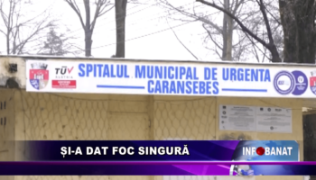 Și-a dat foc singură