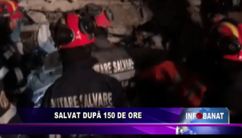 Salvat după 150 de ore