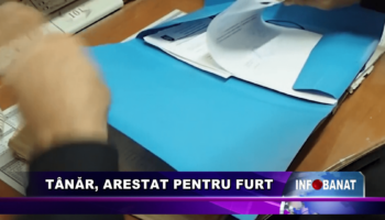 Tânăr, arestat pentru furt