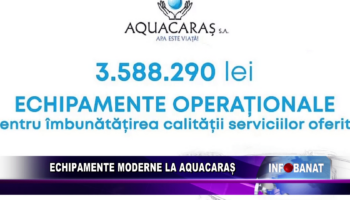 Echipamente moderne la AquaCaraș