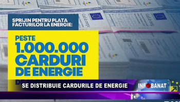 Se distribuie cardurile de energie