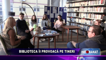 Biblioteca îi provoacă pe tineri