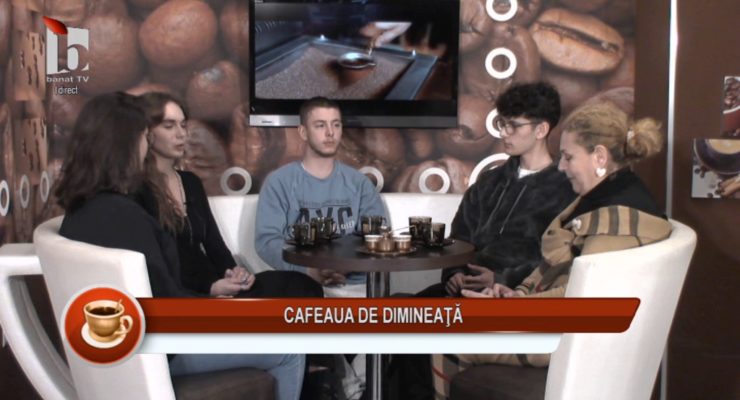 Cafeaua de dimineață – 11.03.2023 – Francesca, Bianca, Mădălin, Emi