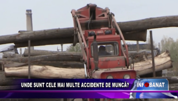 Unde sunt cele mai multe accidente de muncă?