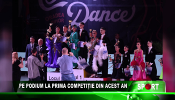 Pe podium la prima competiție din acest an