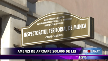 Amenzi de aproape 200.000 de lei