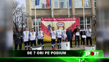 De 7 ori pe podium