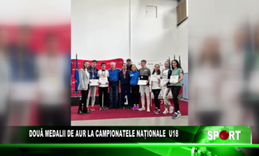 Două medalii de aur la Campionatele Naționale U18