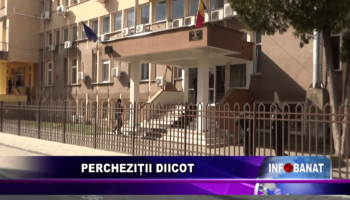 Percheziții DIICOT