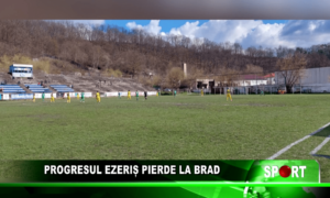 Progresul Ezeriș pierde la Brad