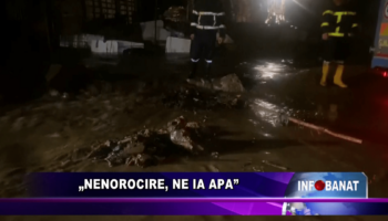 „Nenorocire, ne ia apa”