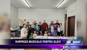 Surpriză muzicală pentru elevi