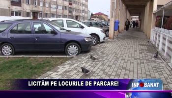 Licităm pe locurile de parcare