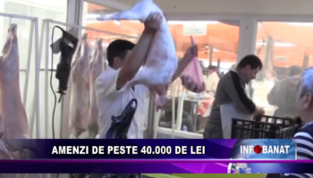 Amenzi de peste 40.000 de lei