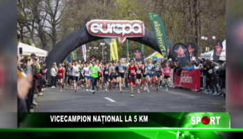 Vicecampion național la 5 KM