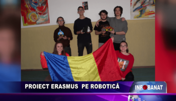 Proiect Erasmus pe robotică