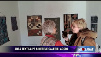 Artă textilă pe simezele galeriei Agora