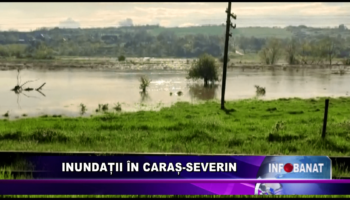 Inundații în Caraș-Severin