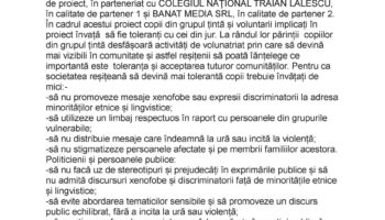 Cum reușim să promovăm toleranța?