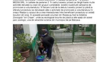 Să învățăm să fim voluntari, indiferent de vârstă!