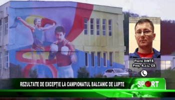 Rezultate de excepție la campionatul balcanic de lupte