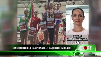 Cinci medalii la Campionatele Naționale Școlare