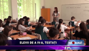 Elevii de a IV-a, testați