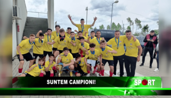 Suntem campioni!