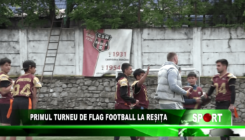 Primul turneu de Flag Football la Reșița