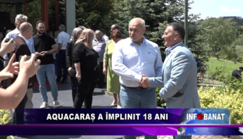 AquaCaraș a împlinit 18 ani