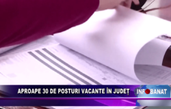Aproape 30 de posturi vacante în județ