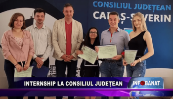 Internship la Consiliul Județean