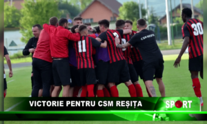 Victorie pentru CSM Reșița