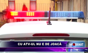 Cu ATV-ul nu e de joacă