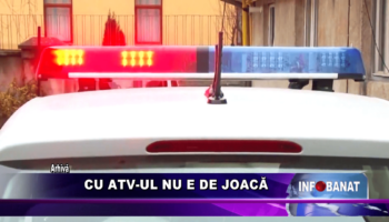 Cu ATV-ul nu e de joacă