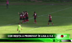 CSM Reșița a promovat în liga a II-a