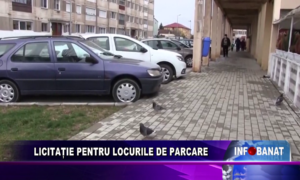 Licitație pentru locurile de parcare