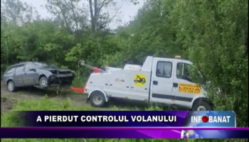 A pierdut controlul volanului
