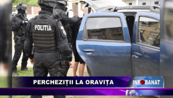 Percheziții la Oravița