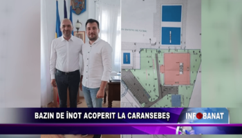 Bazin de înot acoperit la Caransebeș