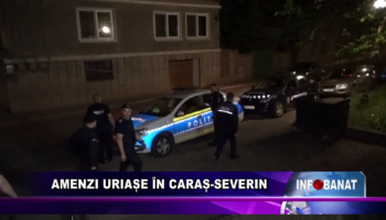 Amenzi uriașe în Caraș-Severin