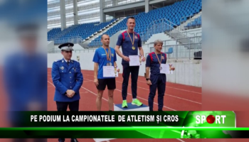 Pe podium la Campionatele de Atletism și Cros