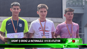 Argint și bronz la Naționalele U18 de atletism