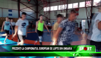 Prezenți la Campionatul European de Lupte din Ungaria