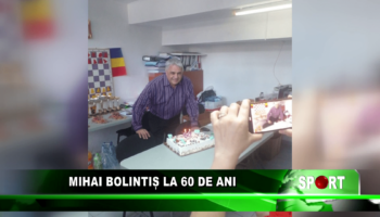 Mihai Bolintiș la 60 de ani