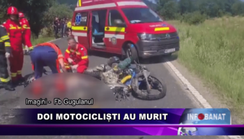 Doi motocicliști au murit