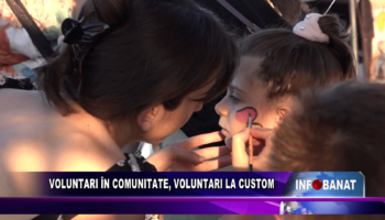 Voluntari în comunitate, voluntari la Custom