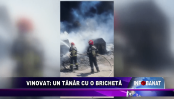 Vinovat: un tânăr cu o brichetă