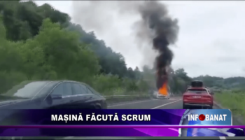 Mașină făcută scrum