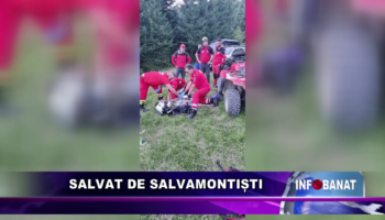 Salvat de salvamontiști